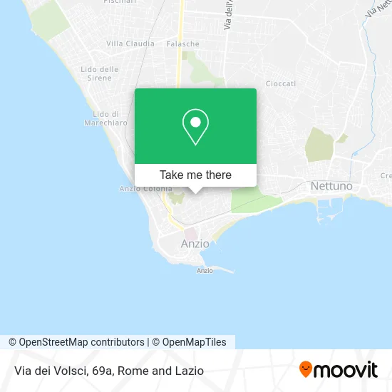 Volsci Street, 69a map