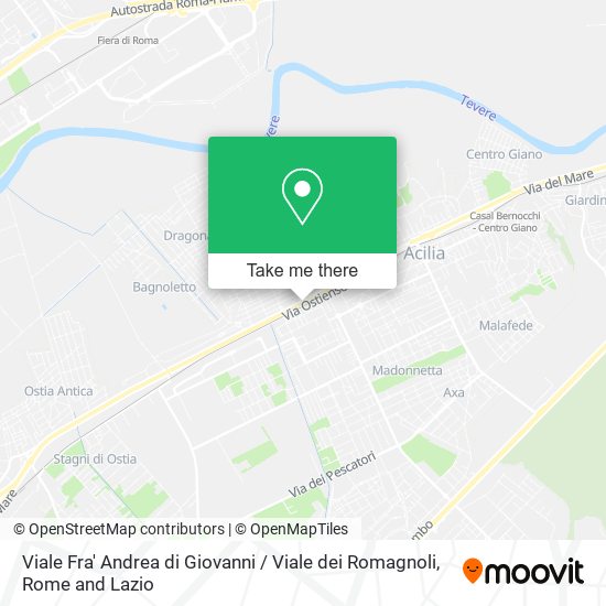 Viale Fra' Andrea di Giovanni / Viale dei Romagnoli map