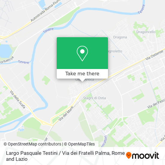 Largo Pasquale Testini / Via dei Fratelli Palma map