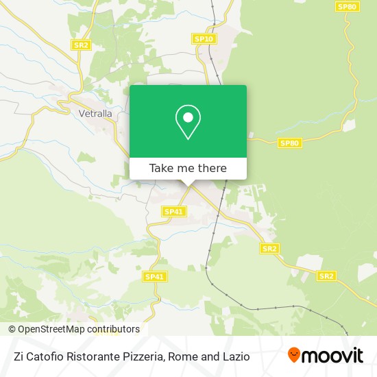 Zi Catofio Ristorante Pizzeria map