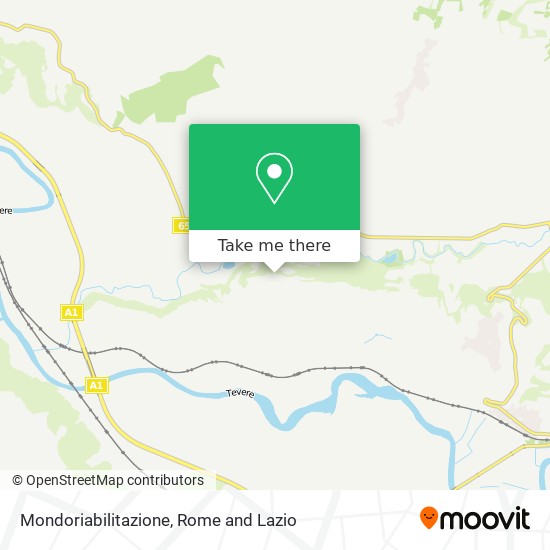 Mondoriabilitazione map