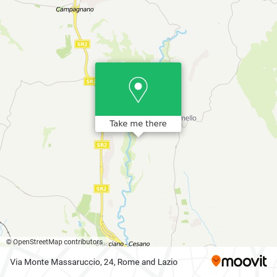 Via Monte Massaruccio, 24 map