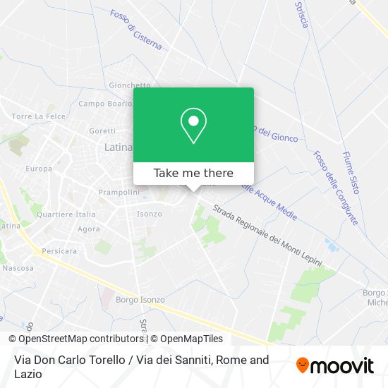 Via Don Carlo Torello / Via dei Sanniti map