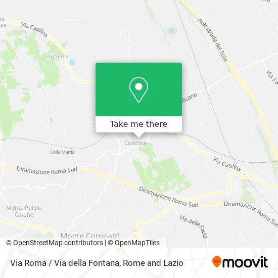 Roma Street / Fountain Street map