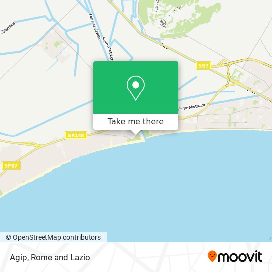 Agip map