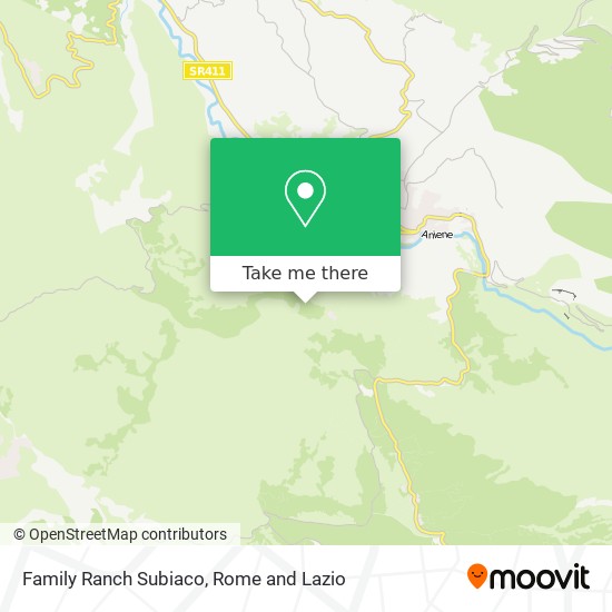 Family Ranch Subiaco map