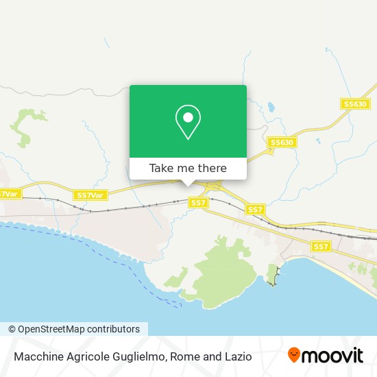 Macchine Agricole Guglielmo map