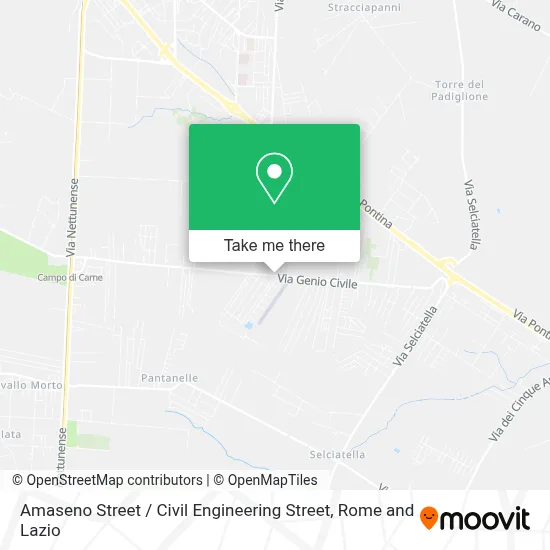 Amaseno Street / Civil Engineering Street map
