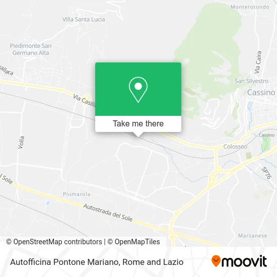 Pontone Mariano Auto Repair map