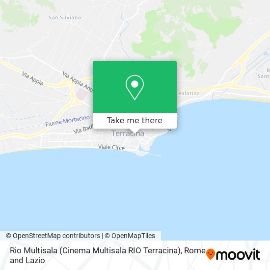 Rio Multisala (Cinema Multisala RIO Terracina) map
