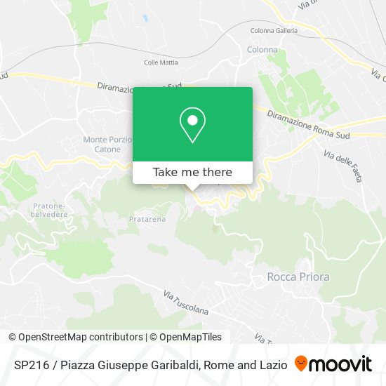 SP216 / Piazza Giuseppe Garibaldi map