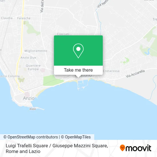 Luigi Trafelli Square / Giuseppe Mazzini Square map