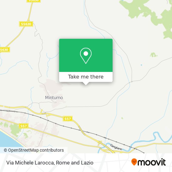 Via Michele Larocca map