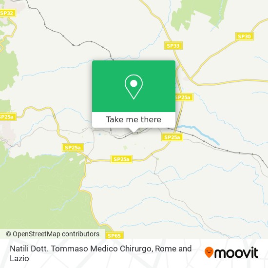 Natili Dott. Tommaso Medico Chirurgo map