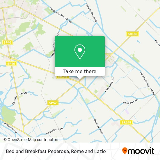 Bed and Breakfast Peperosa map