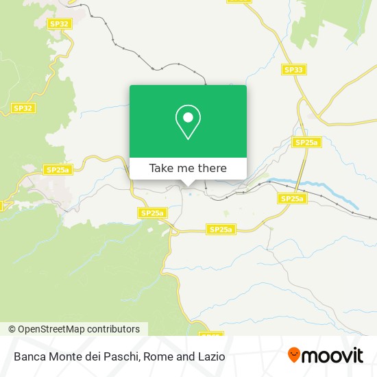 Banca Monte dei Paschi map