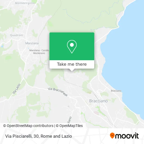 Pisciarelli Street, 30 map