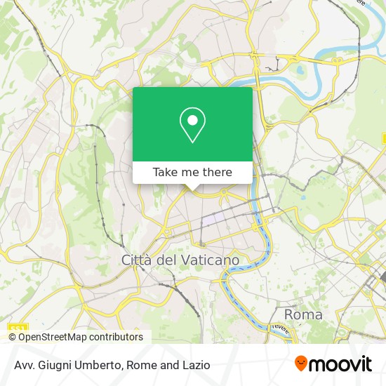 Avv. Giugni Umberto map