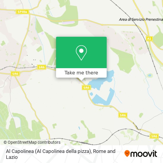 Al Capolinea (Al Capolinea della pizza) map