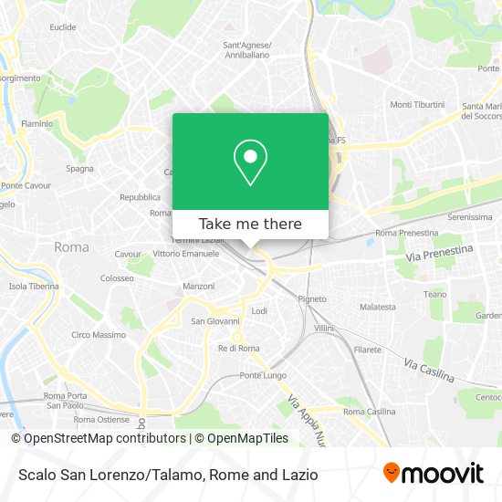 Scalo San Lorenzo/Talamo map