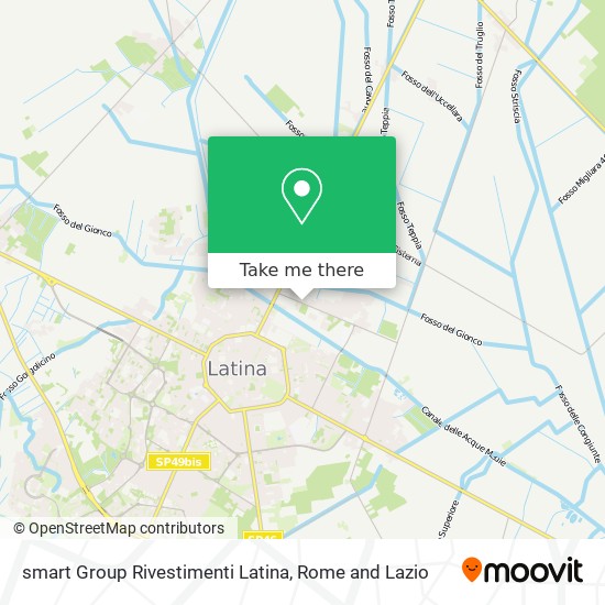 smart Group Rivestimenti Latina map