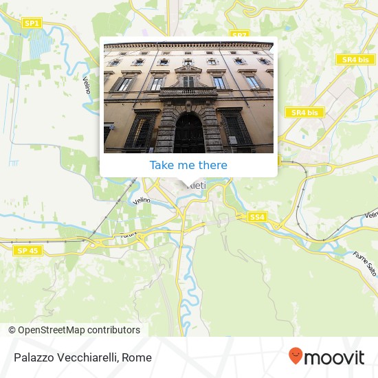 Palazzo Vecchiarelli map