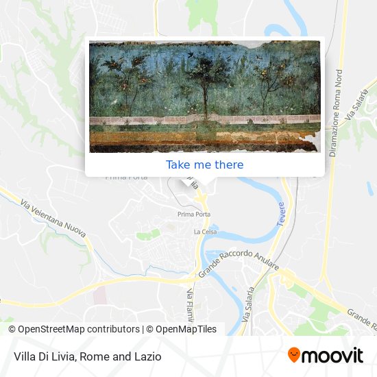 Villa Di Livia map