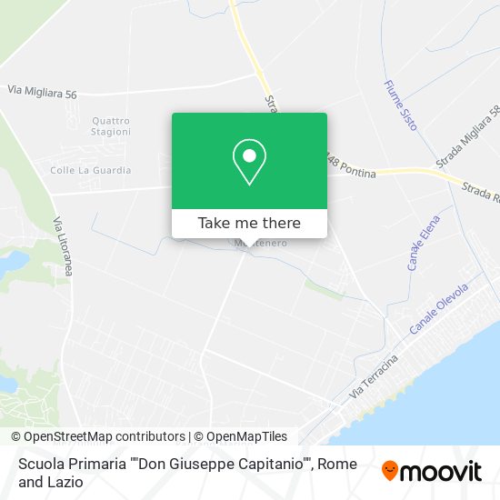 Scuola Primaria ""Don Giuseppe Capitanio"" map