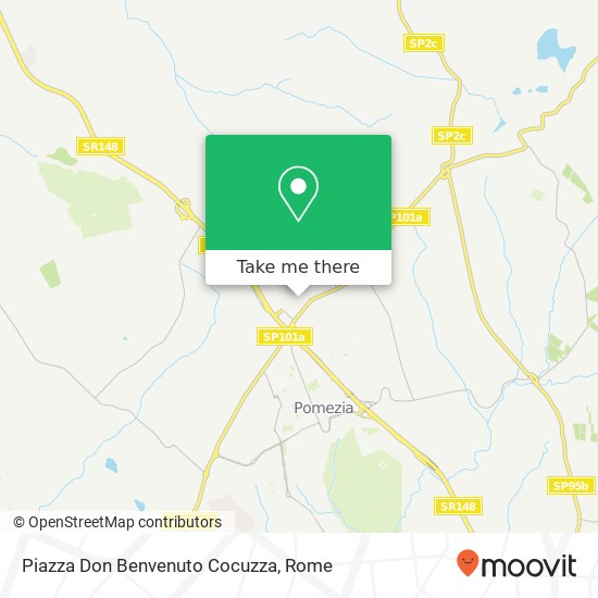 Piazza Don Benvenuto Cocuzza map