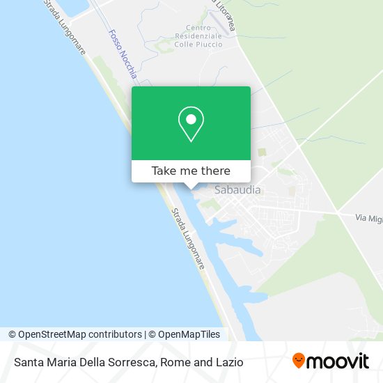 Santa Maria Della Sorresca map