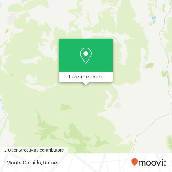 Monte Cornillo map