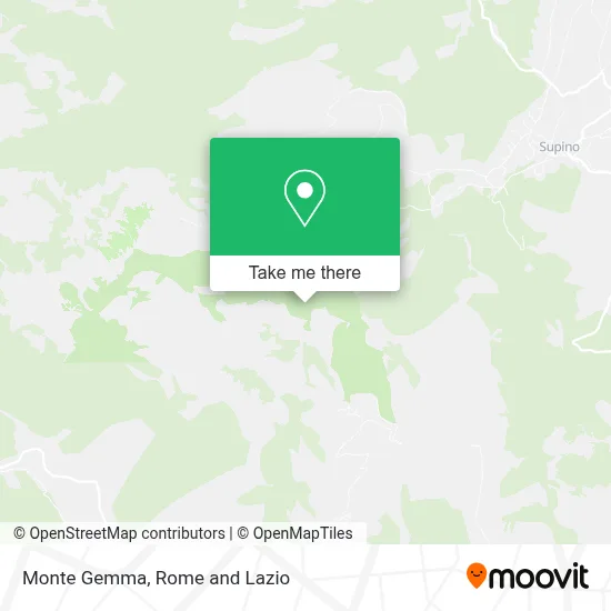 Monte Gemma map