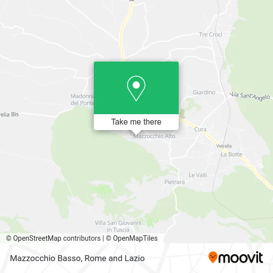 Lower Mazzocchio map