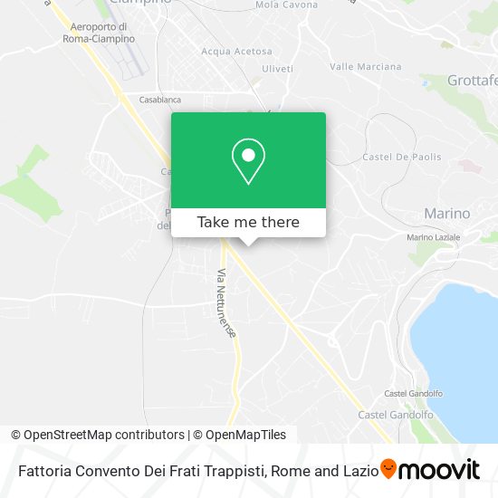 Fattoria Convento Dei Frati Trappisti map