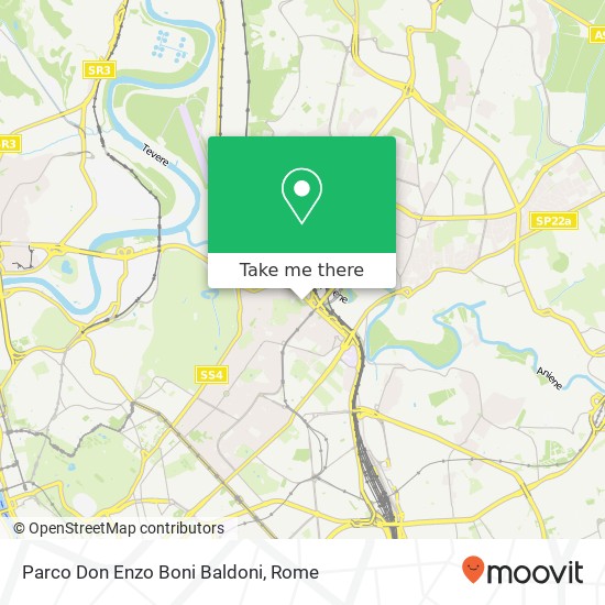 Parco Don Enzo Boni Baldoni map