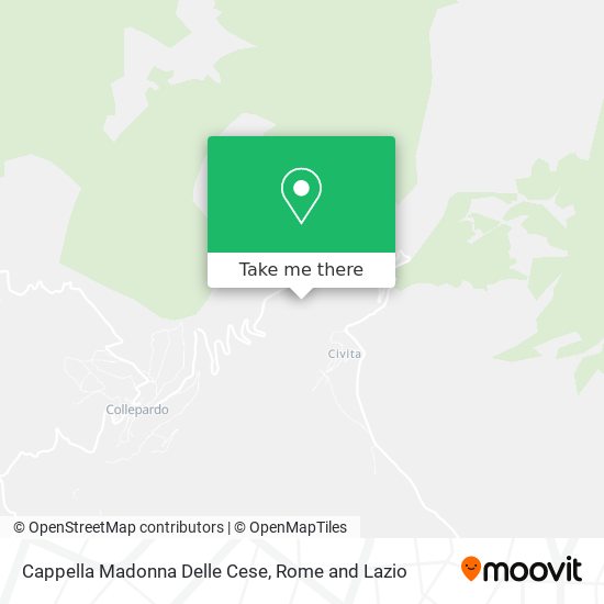 Cappella Madonna Delle Cese map