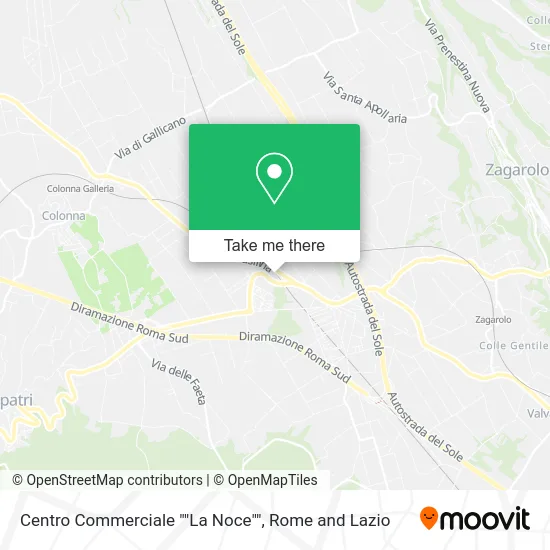 "La Noce" Shopping Center map