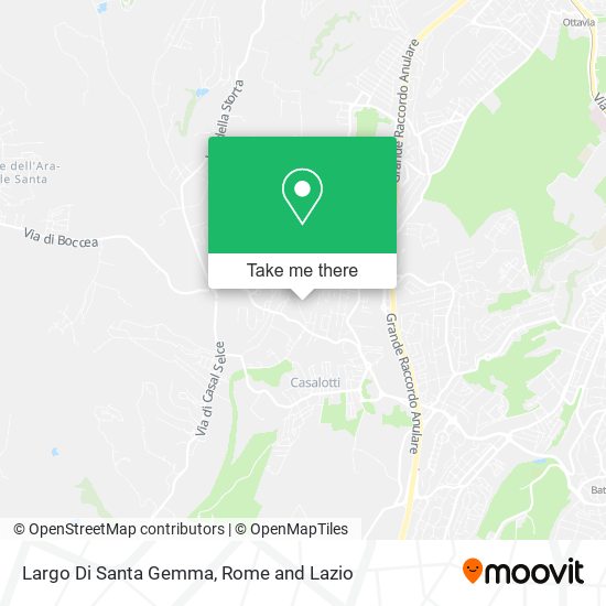 Largo Di Santa Gemma map