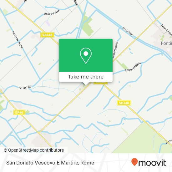 San Donato Vescovo E Martire map