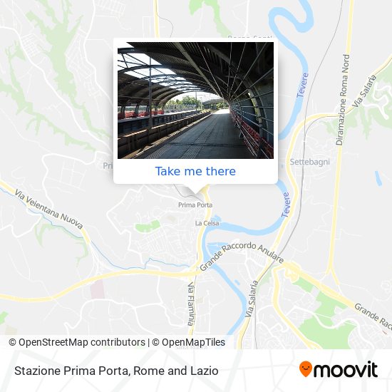 Stazione Prima Porta map