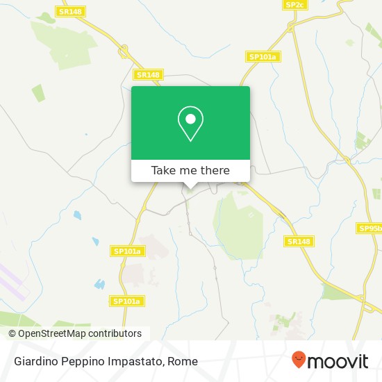 Giardino Peppino Impastato map