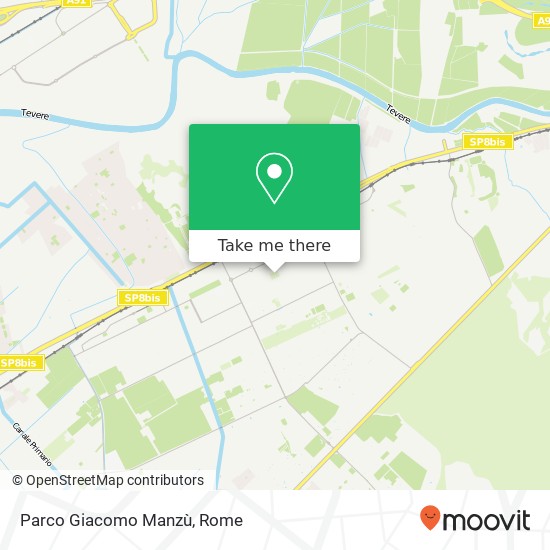 Parco Giacomo Manzù map