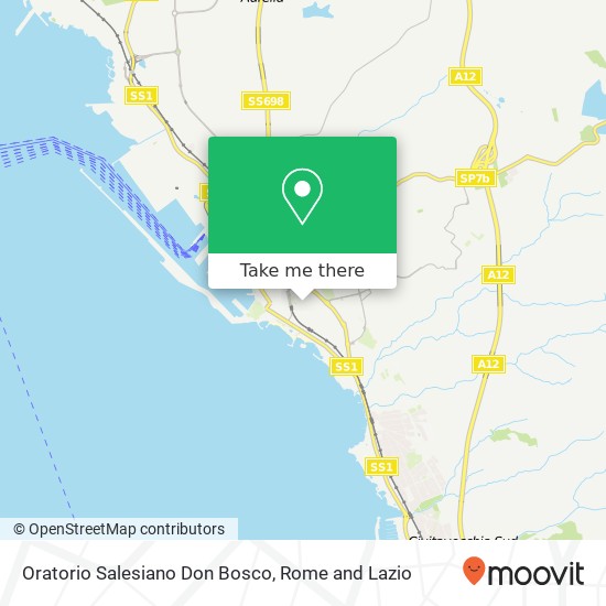 Oratorio Salesiano Don Bosco map