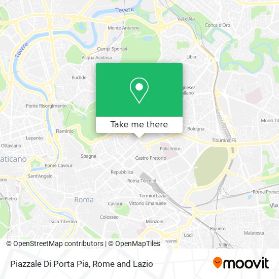 Piazzale Di Porta Pia map
