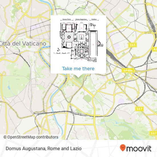 Domus Augustana map