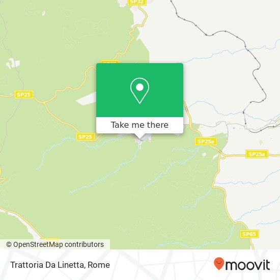 Trattoria Da Linetta map