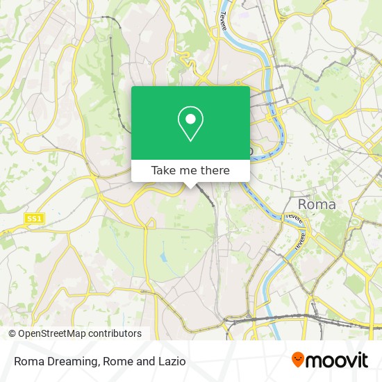 Roma Dreaming map