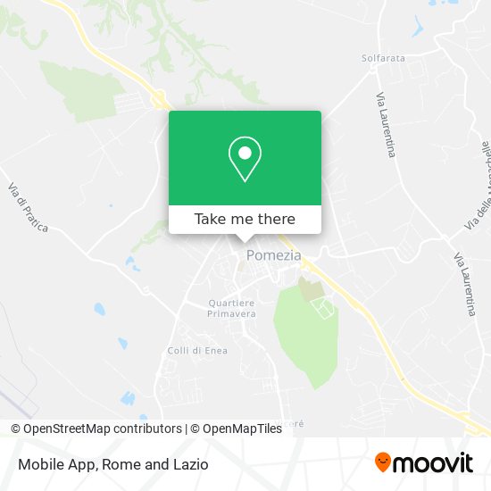 Mobile App map