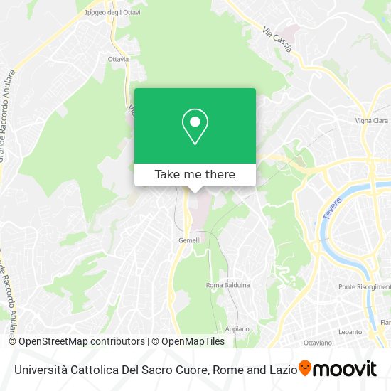 Università Cattolica Del Sacro Cuore map