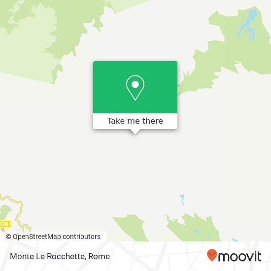 Monte Le Rocchette map